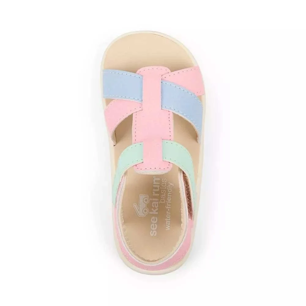 Baby Girl Shayna Sandals by See Kai Run Basics Pink Size 6 New With Tags